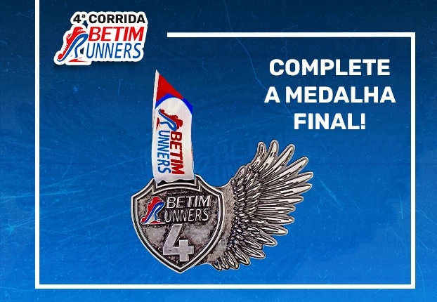 Medalha Aniversário 4 anos — complete a medalha final